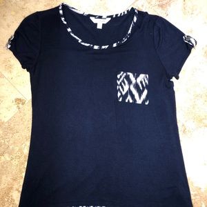 Charming Charlie pocket tee